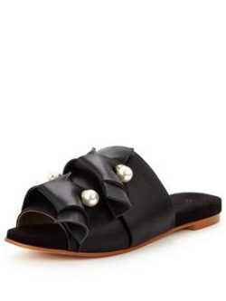 Kg Naomi Pearl Slip On Mule - Black